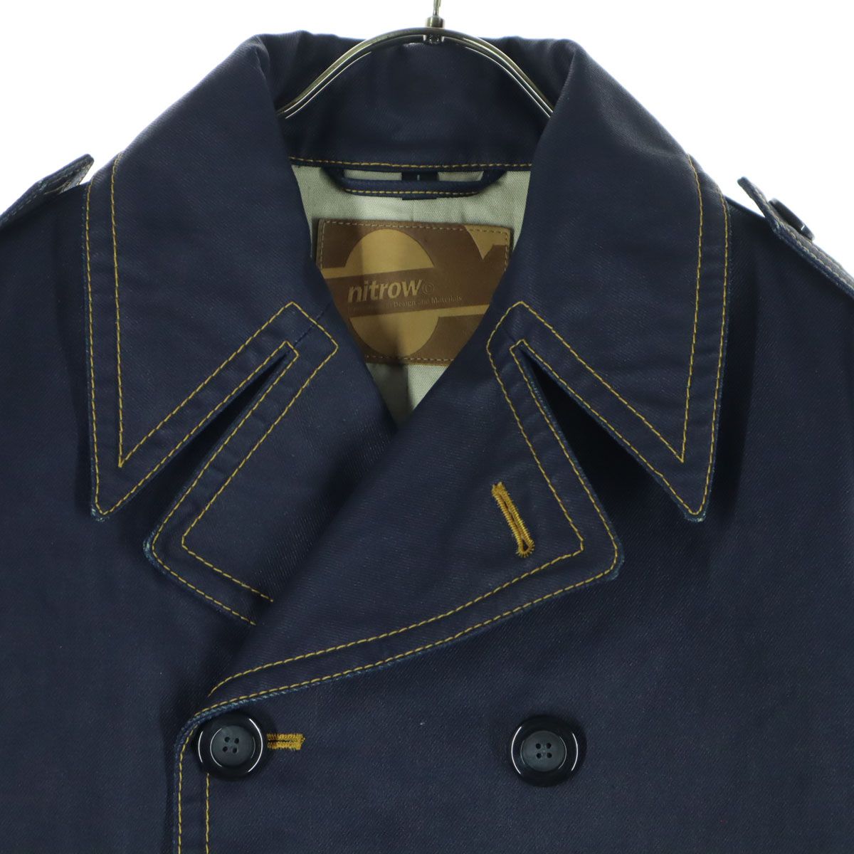 NITROW ナイトロウ 長袖 デニムコート L ネイビー メンズ NITROW ナイトロウ 長袖 デニムコート L ネイビー メンズ 古着 - メルカリ