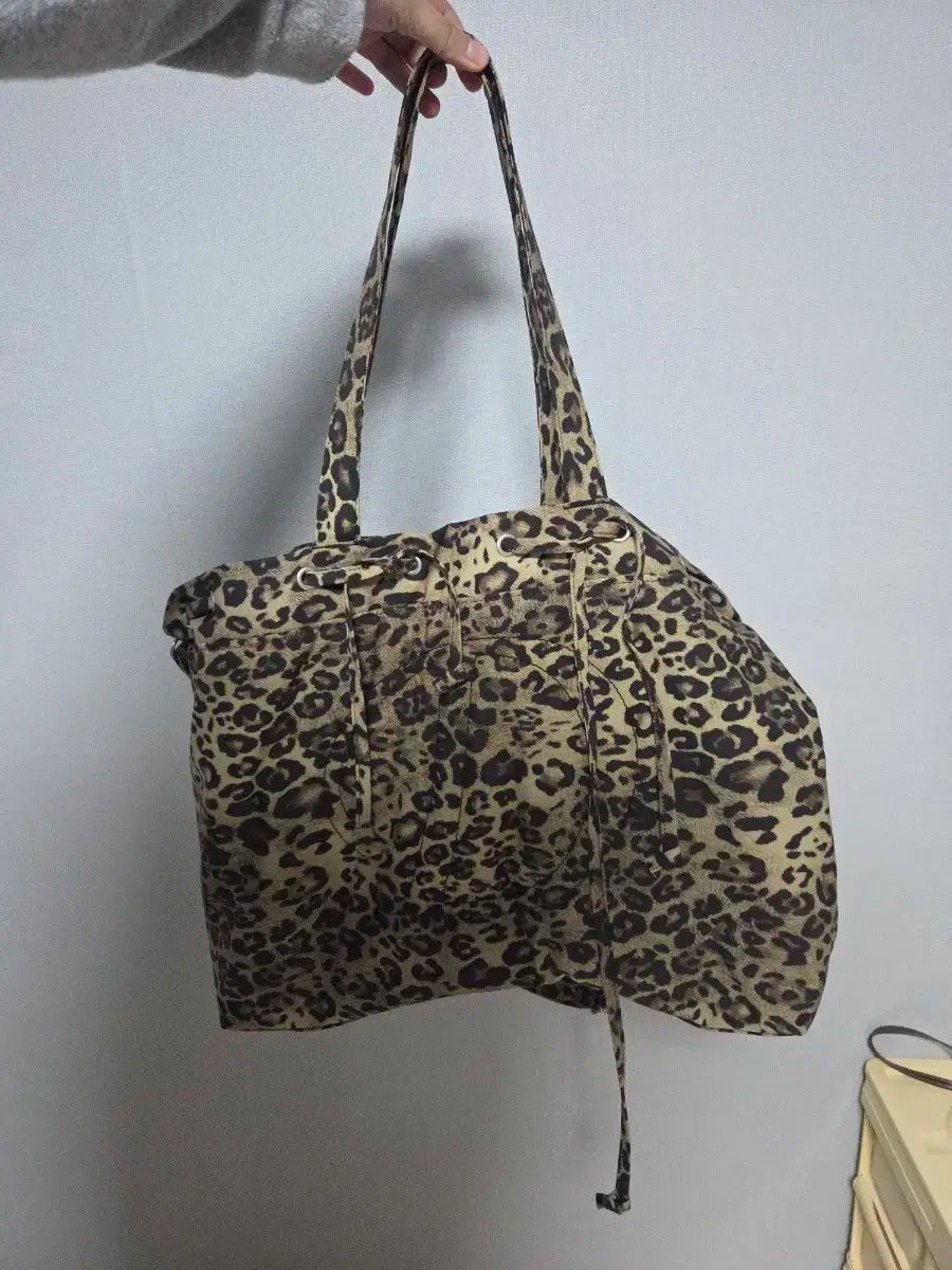 ダイニット ヒョウ柄 レオパード クロスバック BIG