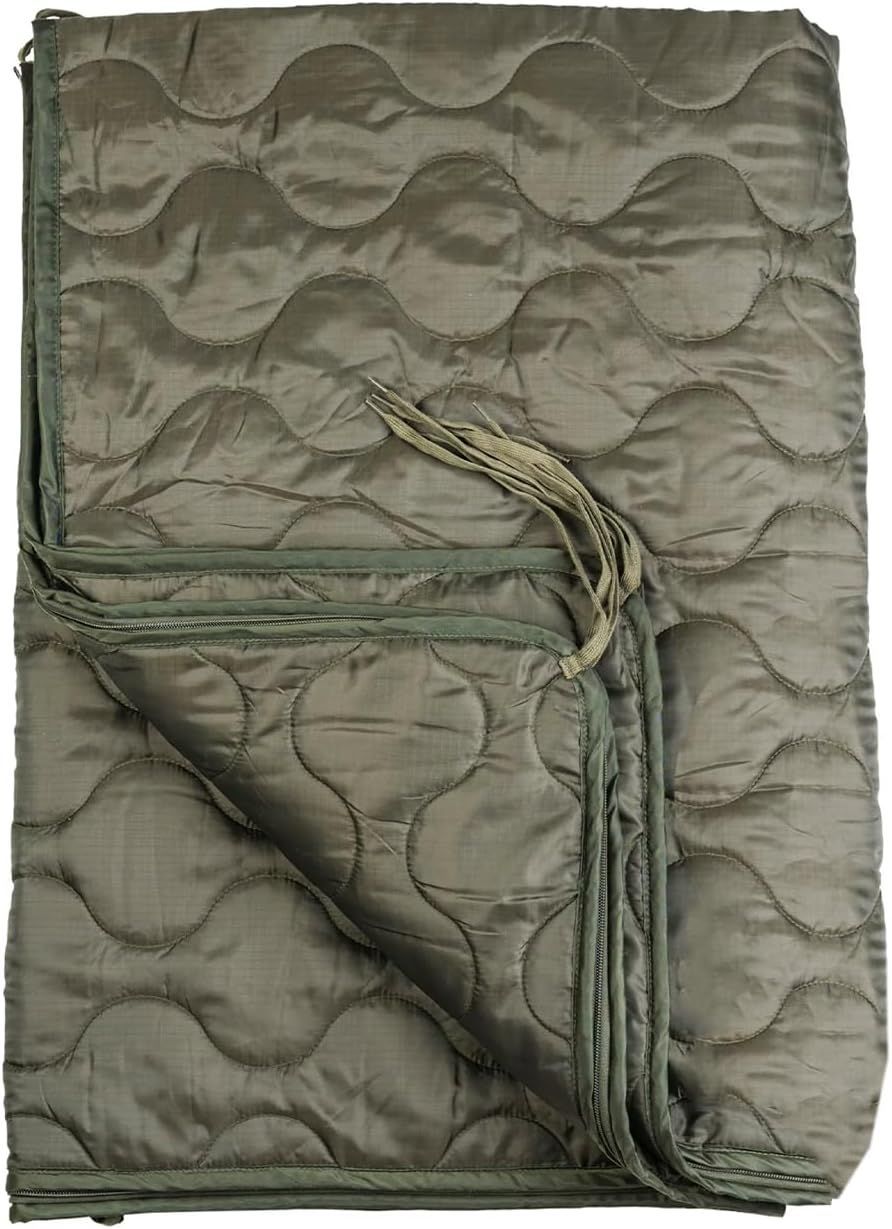 MIL-TEC US Military Style Poncho Liner - Olive Drab ミルテック