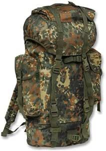 MIL-TEC バックパック ドイツ連邦軍タイプ コンバットバッグ LARGE 35L - BW FLECKTARN Camo迷彩　ミルテック
