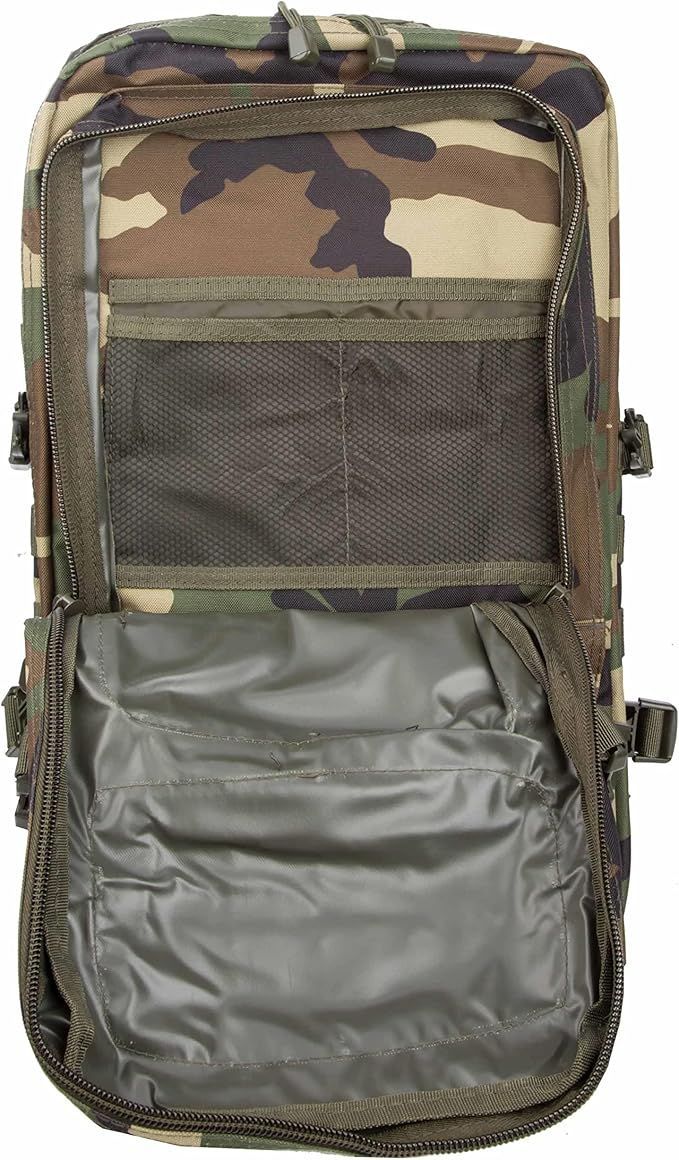 MIL-TEC バックパック US Assault Pack モールシステム 大 36L - WOODLAND Camo迷彩 ミルテック WWW_GEBZETESISAT_COM_TR