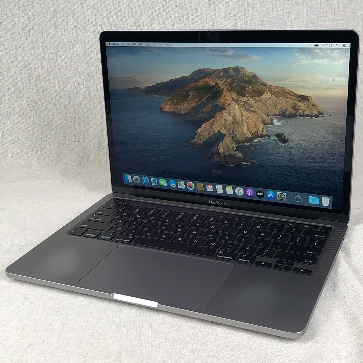 ◆ジャンク品 本体のみ◆Apple MacBook Pro 13インチ 2020 Thunderbolt 3ポート x 4 i5 16GB 512GB 画面表示色異常 A2251 EMC3348 MB-JUNK-251714 351797