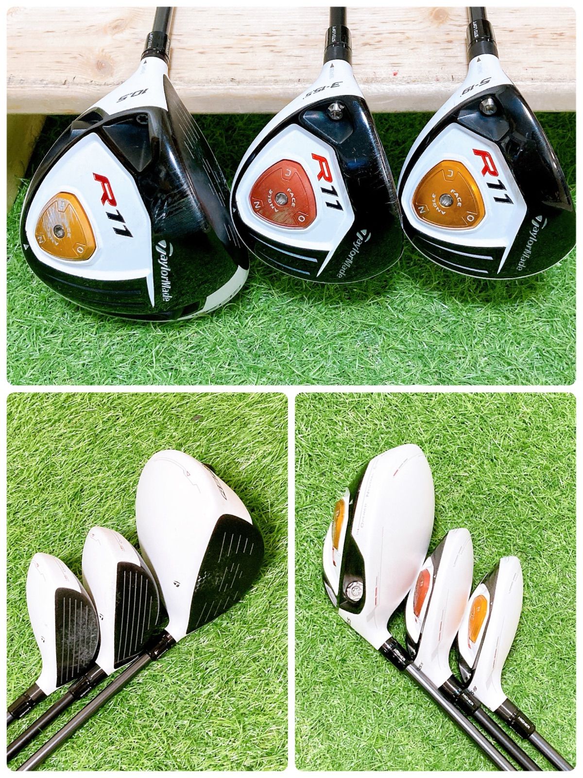 3 レフティー 左利き テーラーメイド R 11 ドライバー フェアウェイウッド