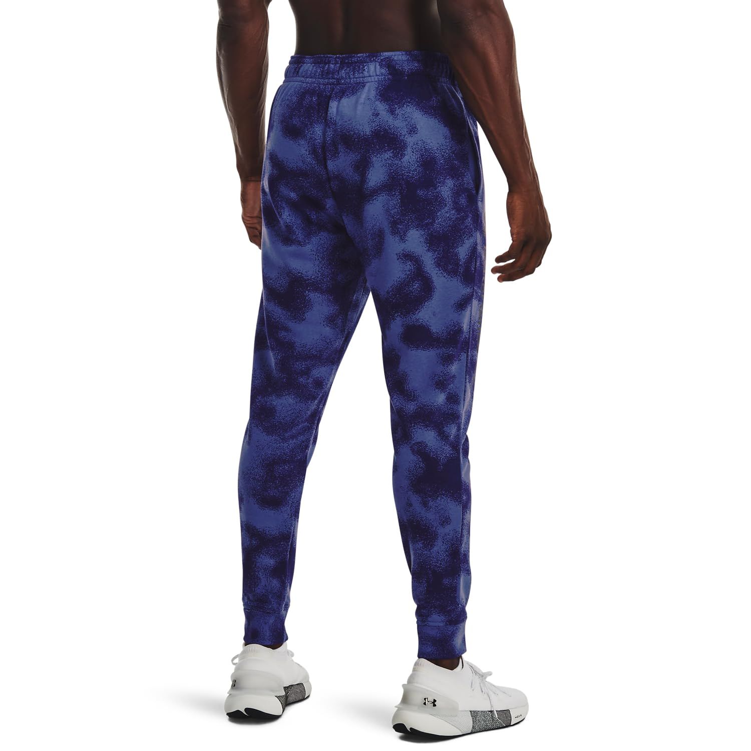 Under Armour UA RIVAL TERRY NOVELTY JOGGERSonar Blue Deep Periwinkle BlackSM Sonar Black S