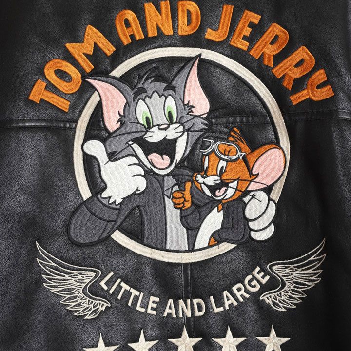 トムとジェリー ボンディング B-3 フライトジャケット TJN-2501 TOM