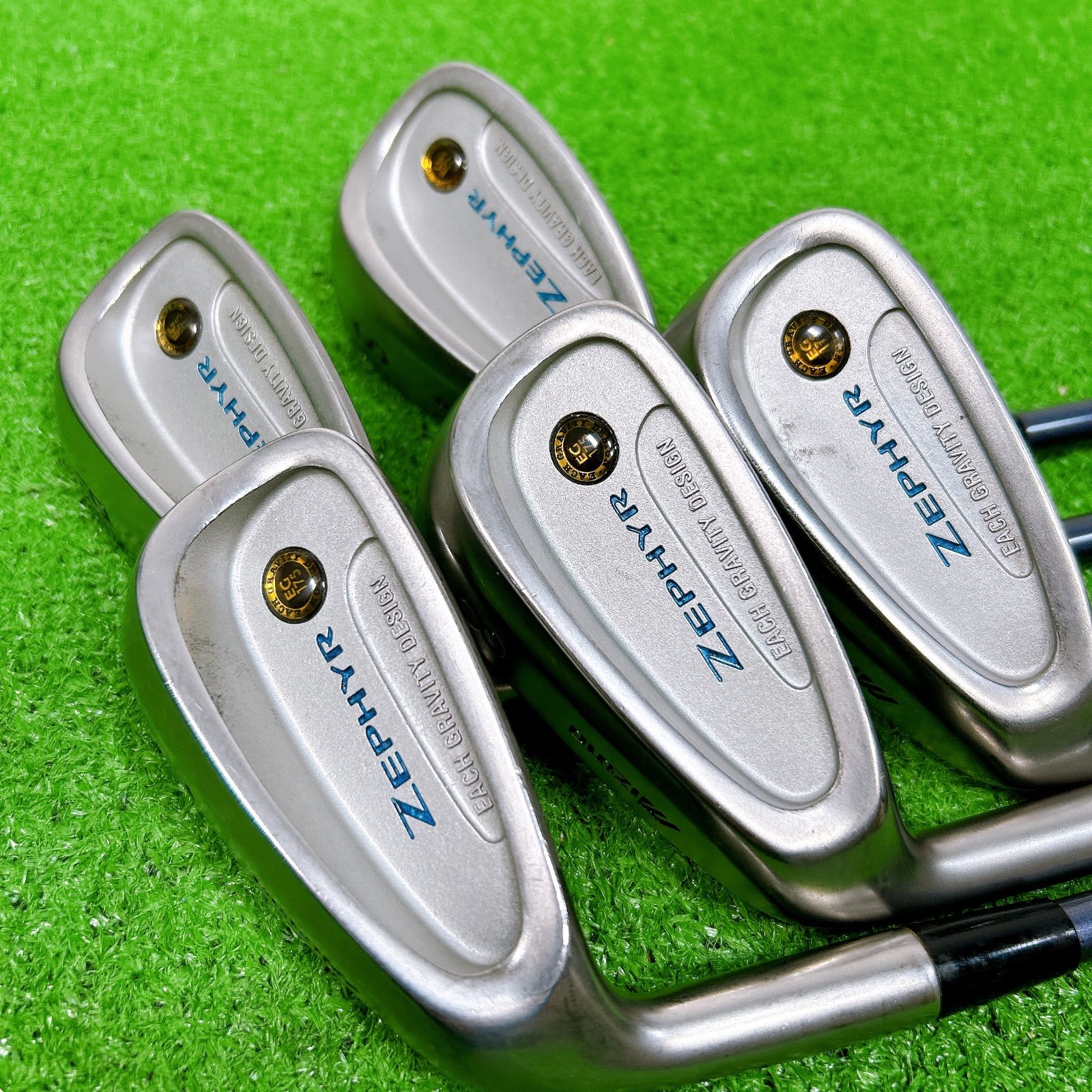 激レア！レディース レフティ】ミズノ ゼファー アイアン 5本 左 女性