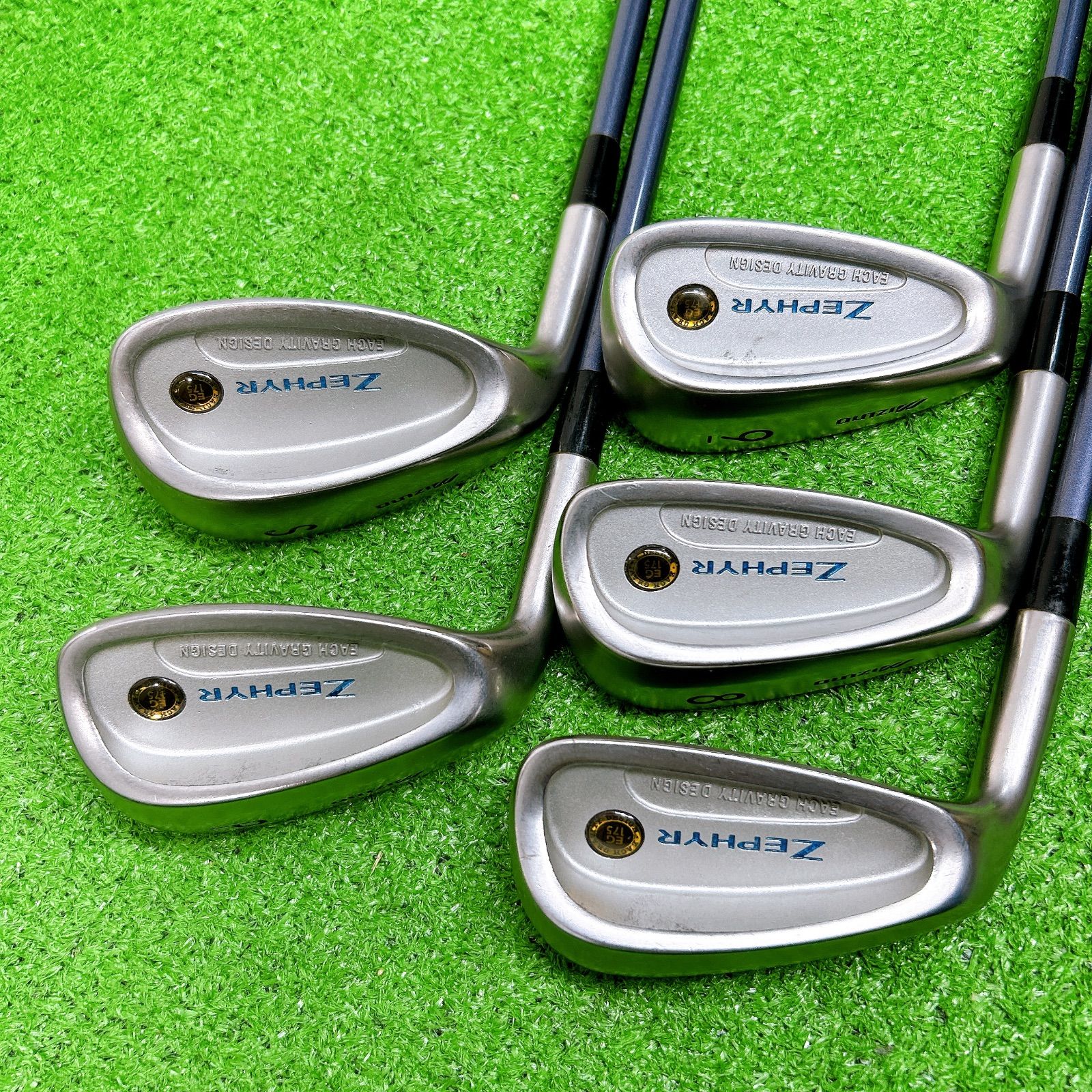 激レア！レディース レフティ】ミズノ ゼファー アイアン 5本 左 女性