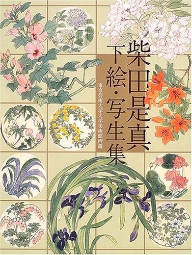 柴田是真 大形本 資料集 下絵 素描 スケッチ 蒔絵 漆絵 螺鈿 柴田是真