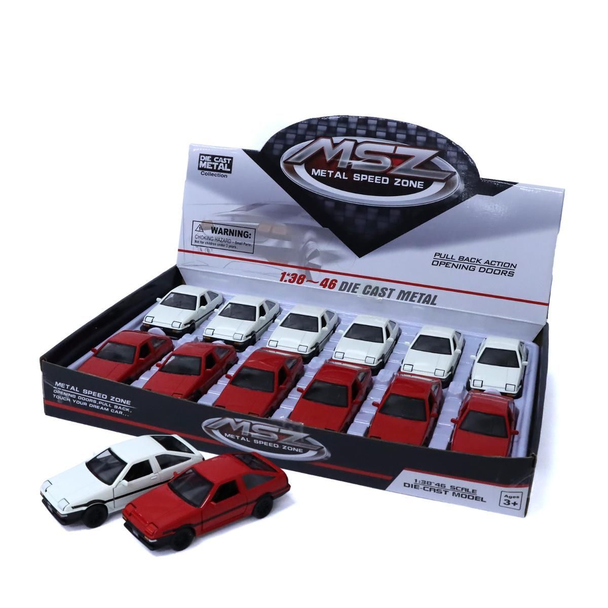 MSZ ダイキャスト プルバックミニカー モデルカー 1/37 トヨタ 販売