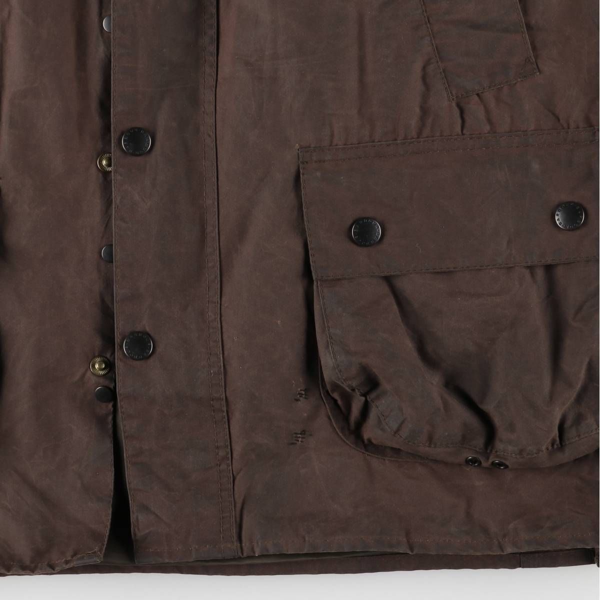 古着 00年代 バブアー Barbour BEDALE ビデイル 旧3ワラント ワックス  