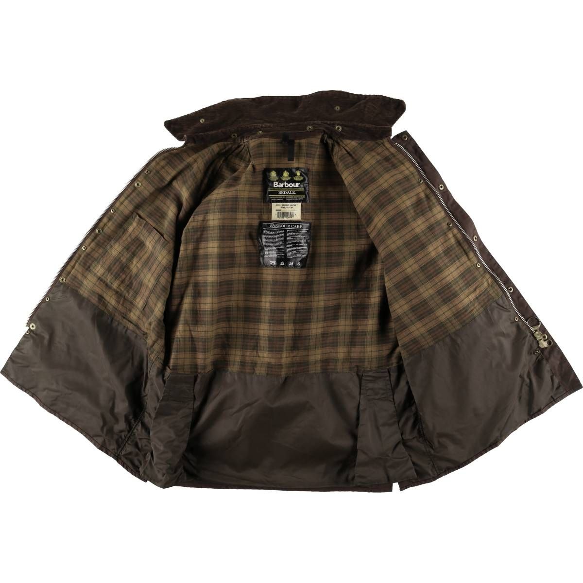 古着 00年代 バブアー Barbour BEDALE ビデイル 旧3ワラント ワックス