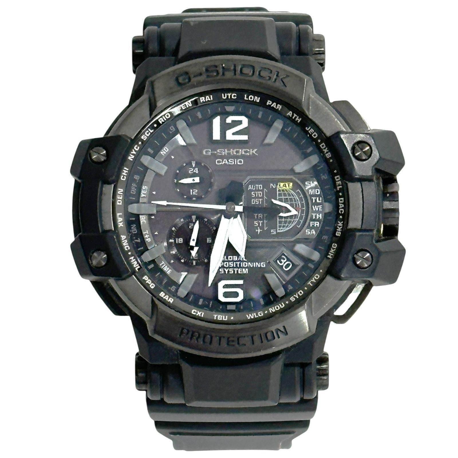 CASIO カシオ G SHOCK GPW 1000 1 BJF グラビティマスター 電波 ソーラー 電波時計 スカイコックピット 電波ソーラー タフソーラー Gショック ステンレス 腕時計 時計 メンズ 品 AB 9356
