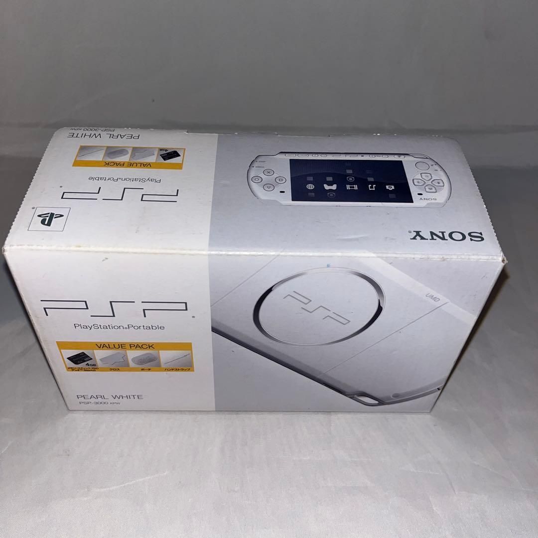 美品 PSP 3000 本体FF 20th Anniversary ホワイト 携帯用ゲーム機本体