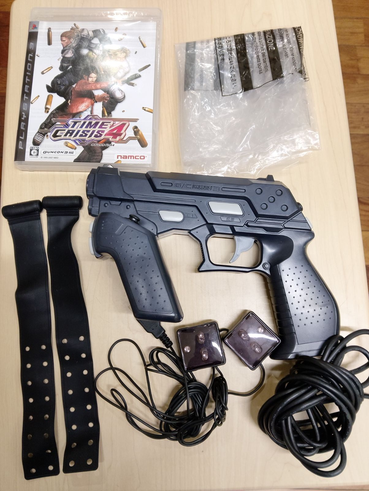 【貴重 レア】 完動品 美品 タイムクライシス4+ガンコン3 - PS3 タイムクライシス4 ガンコン3付き 貴重 レア】 完動品 美品 タイム