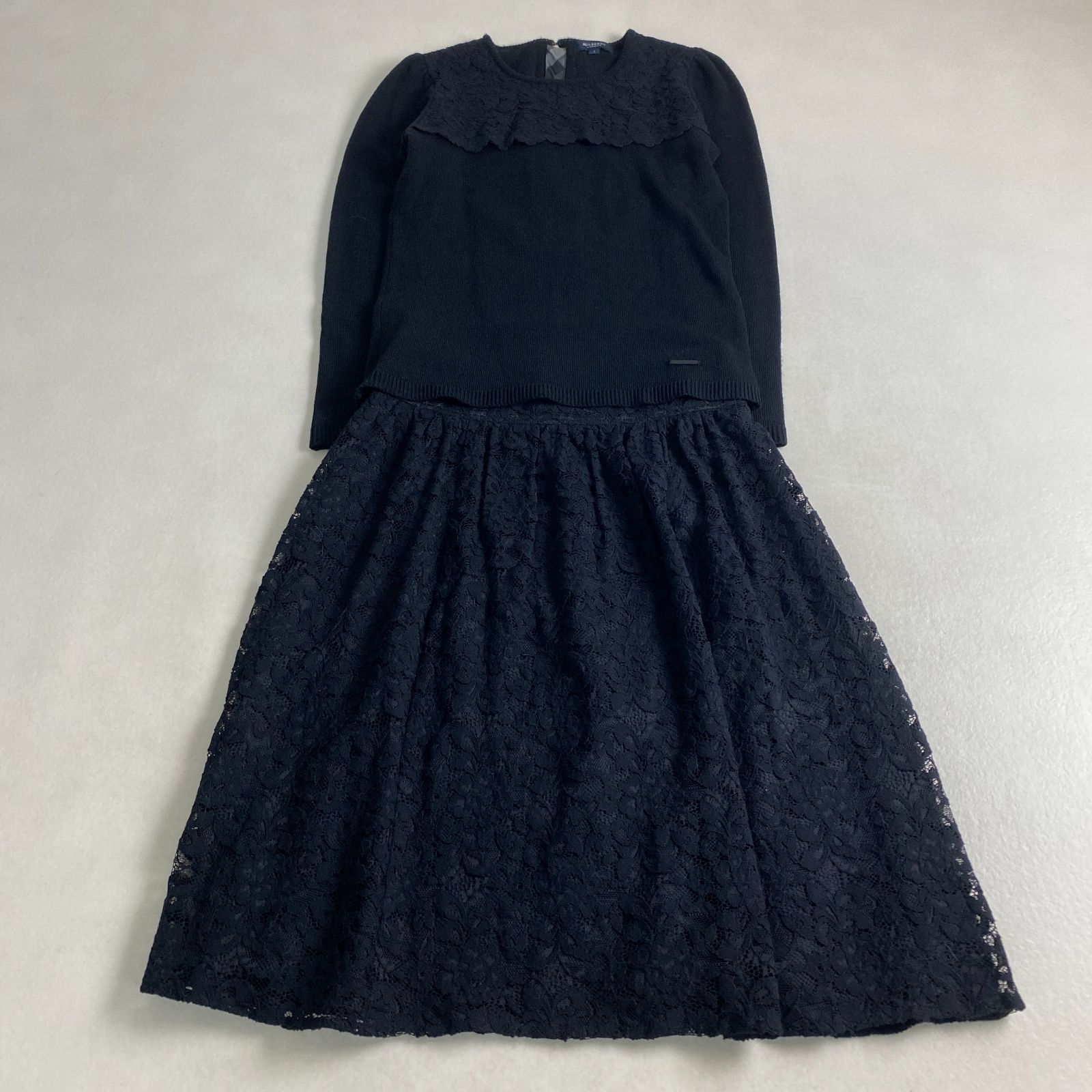 バーバリーロンドン セットアップ 希少 ニット レース BURBERRY 