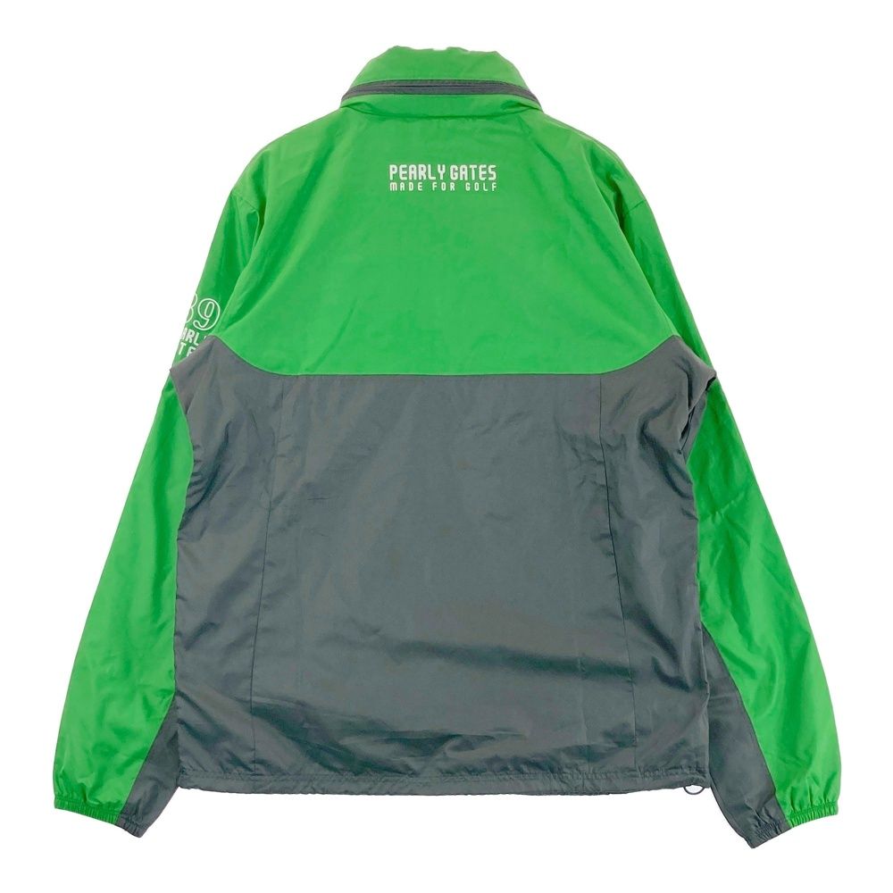 PEARLY GATES ストライプ ハーフジップ セーター サイズ4 PEARLY GATES