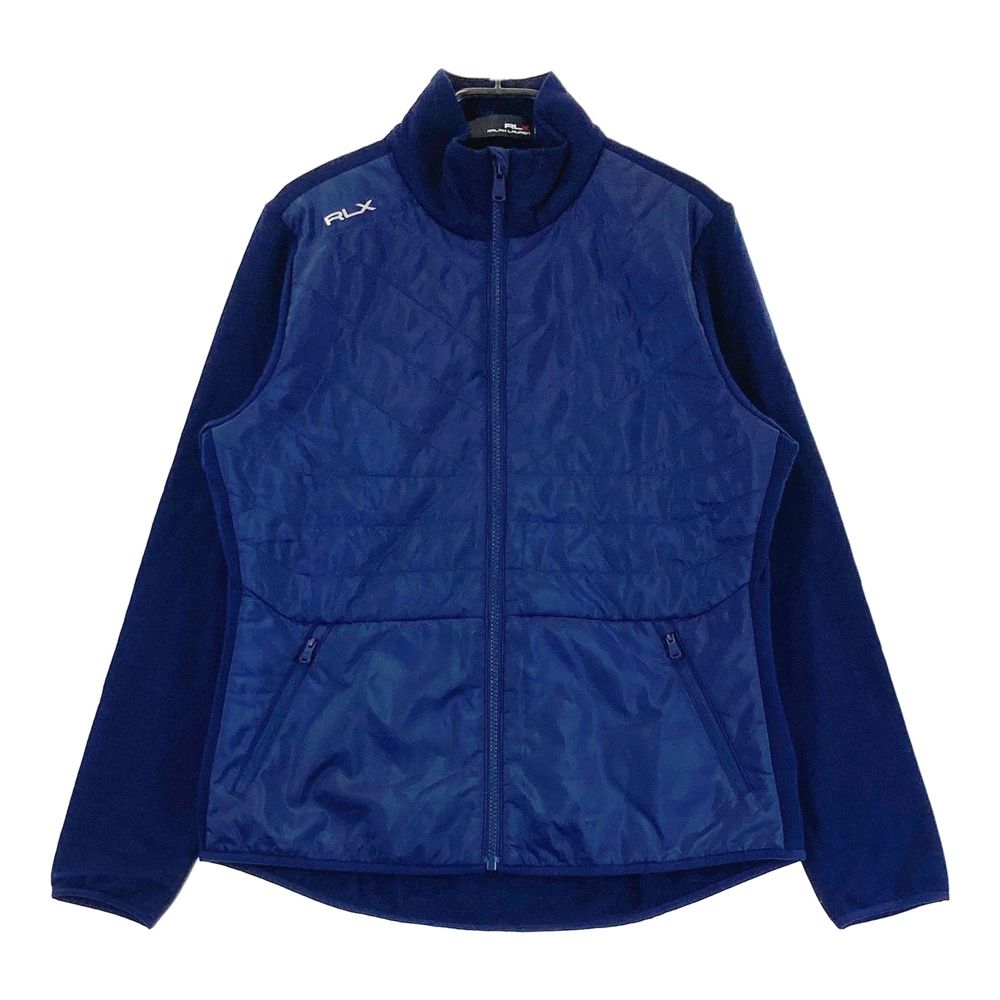 サイズ：M RLX ラルフローレン 切替 中綿ジャケット ネイビー系 [240101540662] ゴルフウェア レディース ストスト