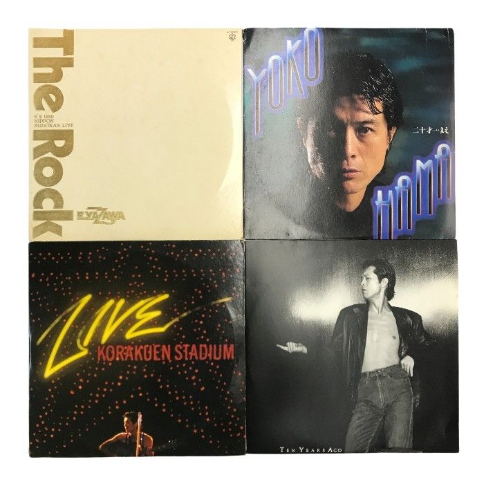 プレミア!】E.YAZAWA ゴールドディスク レコード プレミア!】E.YAZAWA