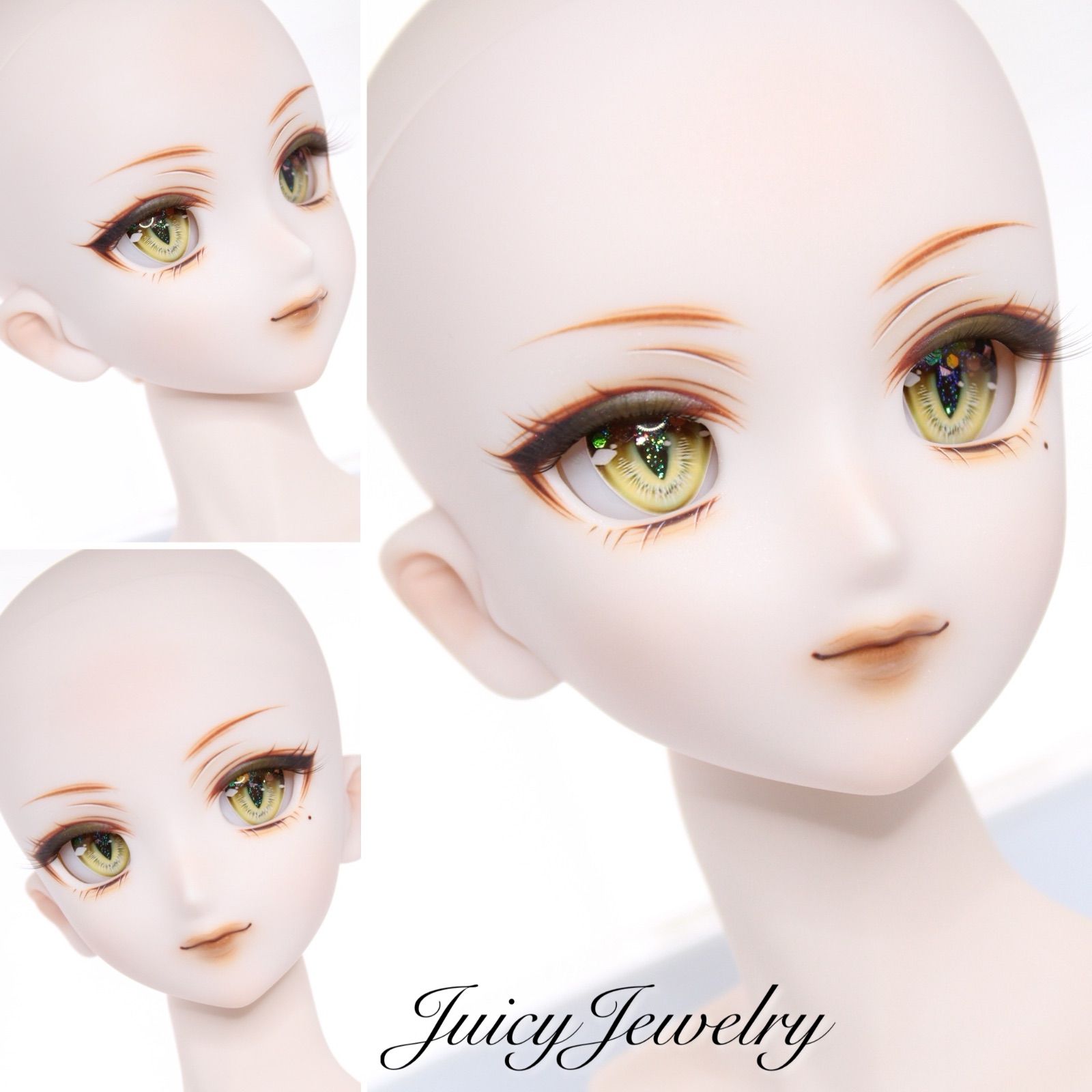 DDH-07 セミホワイト カスタムヘッド】ボークス VOLKS DD MDD ドール