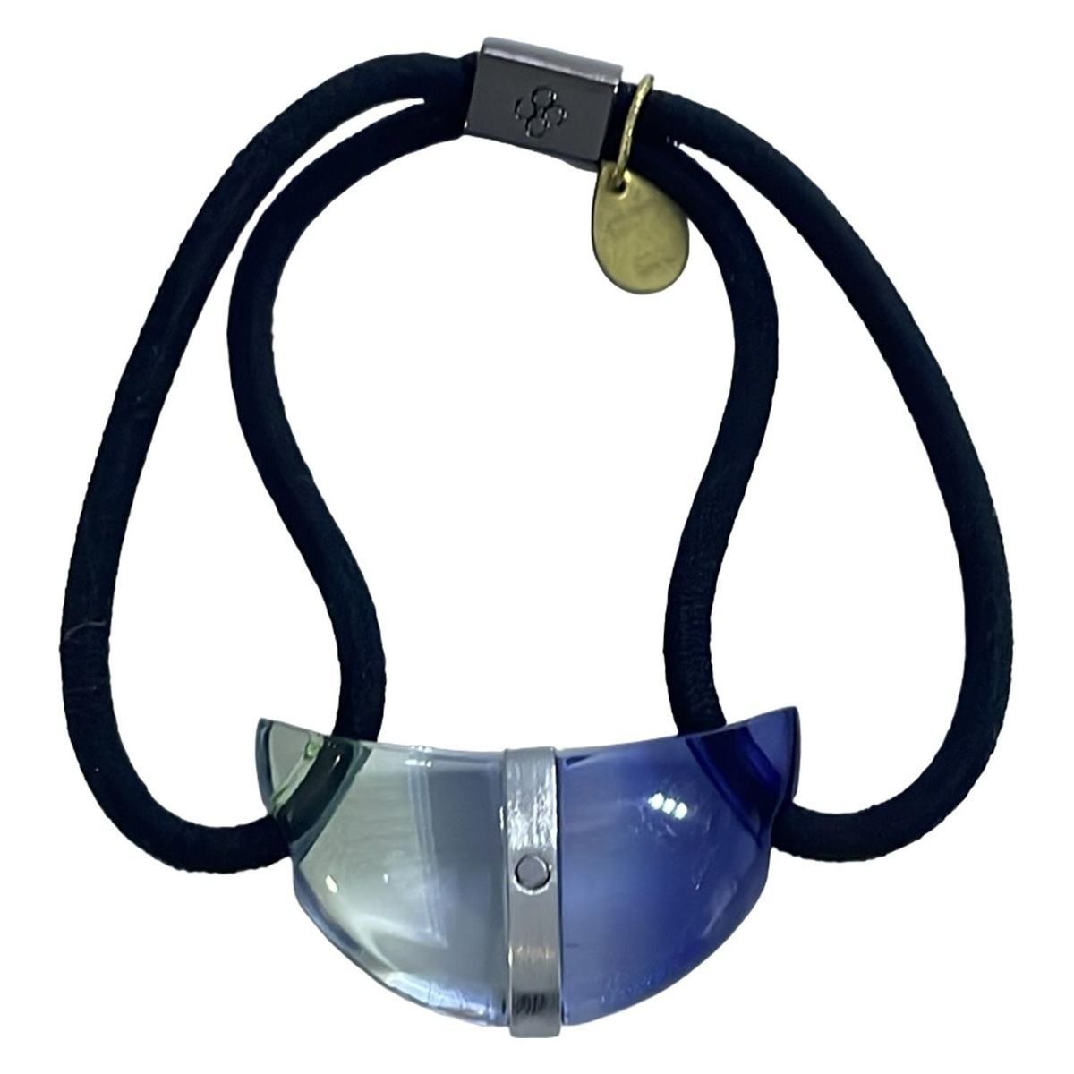 colette malouf コレットマルーフ - クリア×ライトパープル×黒 ヘアゴム