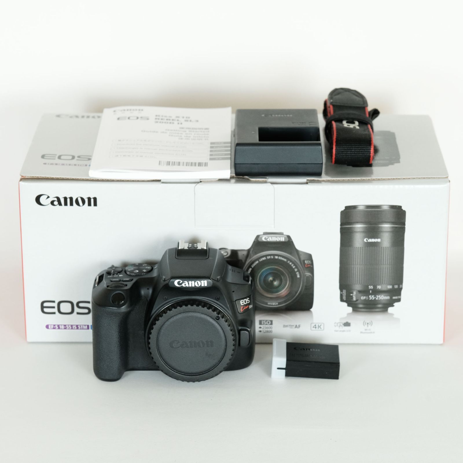 キヤノン Canon EOS Kiss X10 ボディ ブラック 一眼レフ EOS Kiss 5 キヤノン EOS Kiss 5 標準ズームレンズ付き