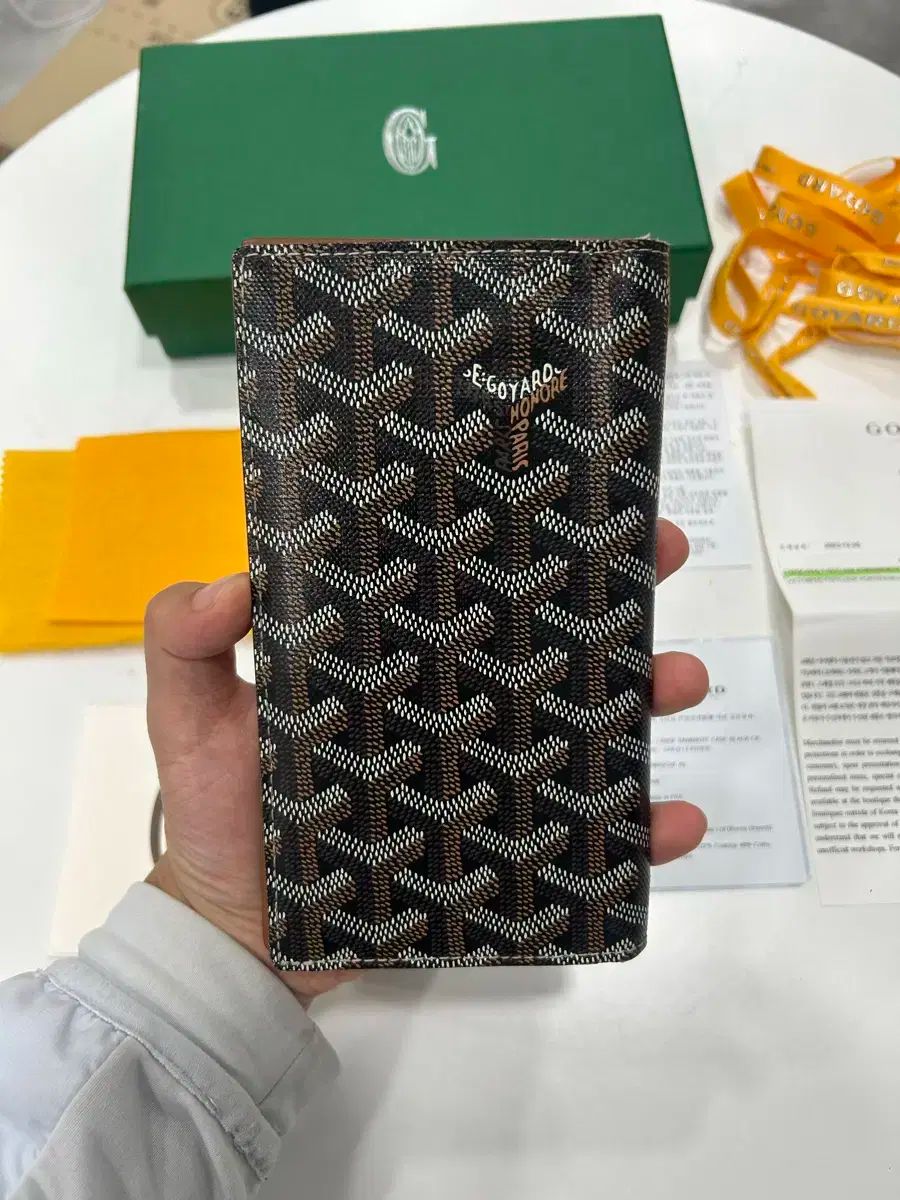 トラッカーウォレット クロコダイル ホースバット 手縫い 真鍮 新喜