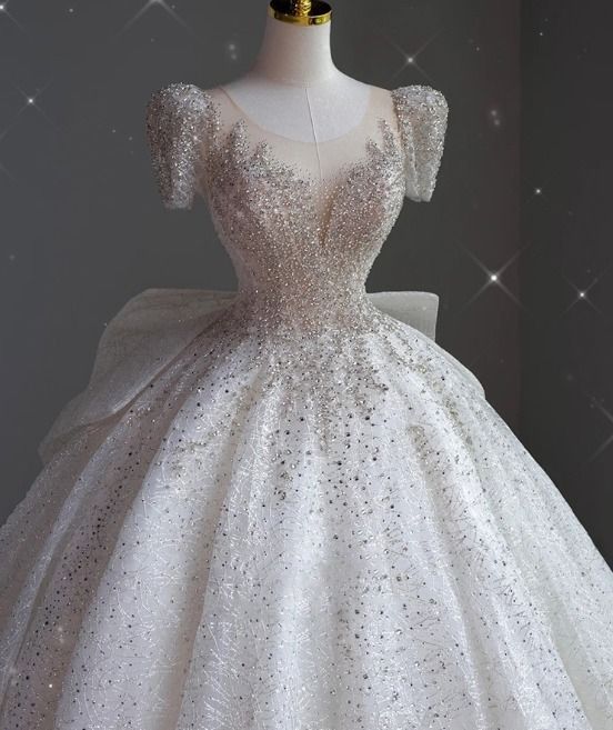 ウェディングドレス 半袖