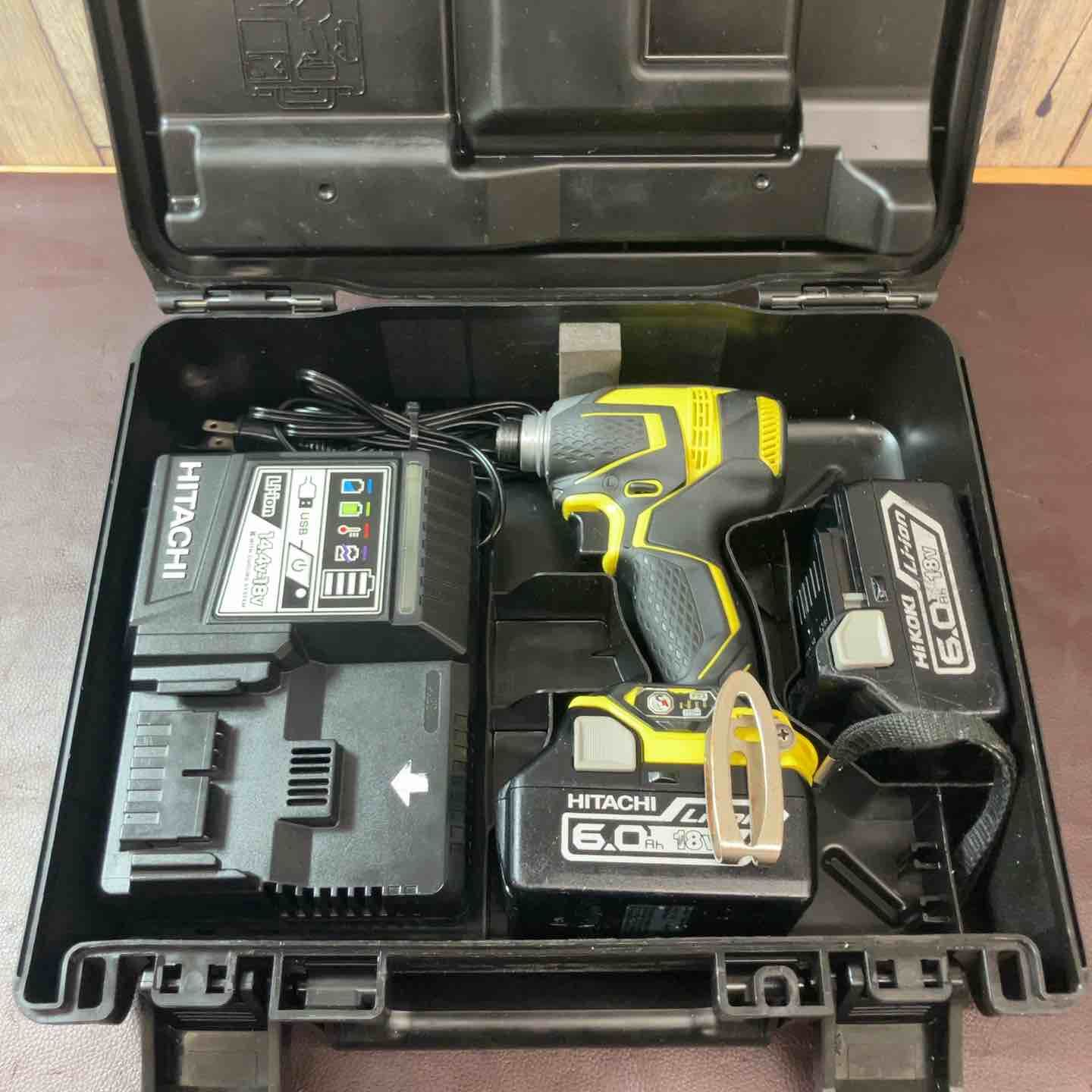 中古品】ハイコーキ(旧:日立工機) コードレスインパクトドライバ 中古品】ハイコーキ(旧:日立工機) コードレスインパクトドライバ