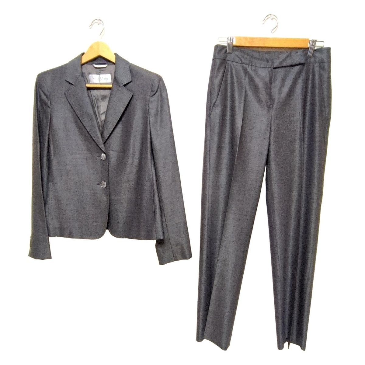 Max Mara グレー ビジネスパンツスーツ 楽天市場】MaxMara マックスマーラ（スーツ・セットアップ｜レディース