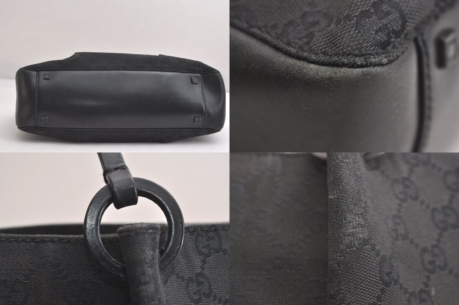 GUCCI グッチ ヴィンテージ ショルダートートバッグ GGキャンバス 2024