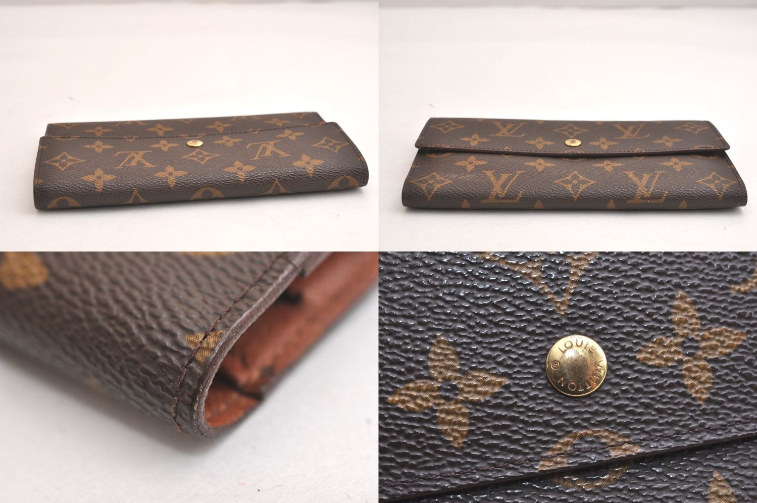 LOUIS VUITTON ルイヴィトン モノグラム ポルト トレゾール