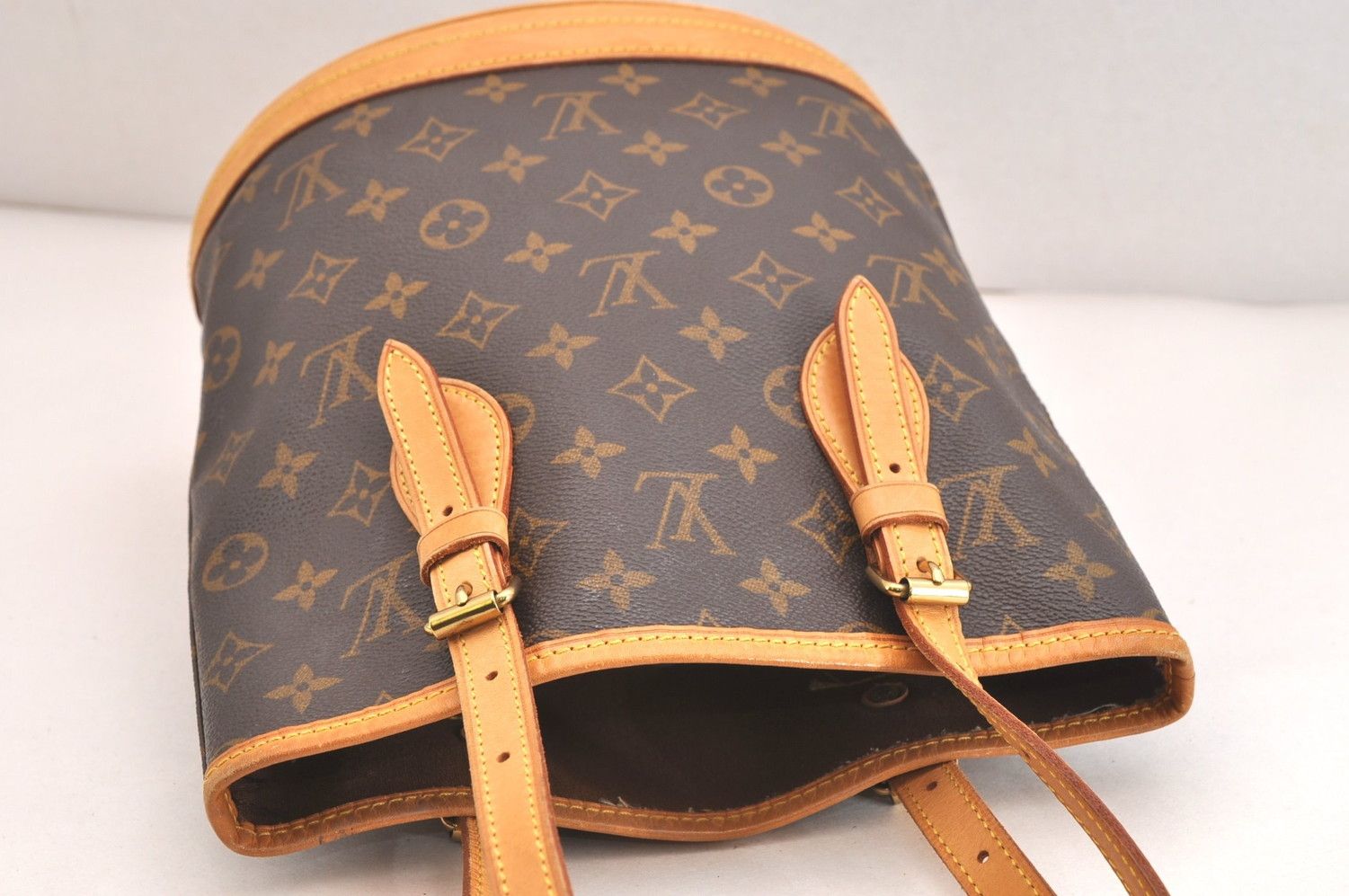 LOUIS VUITTON ルイヴィトン モノグラム バケツPM M42238 LOUIS