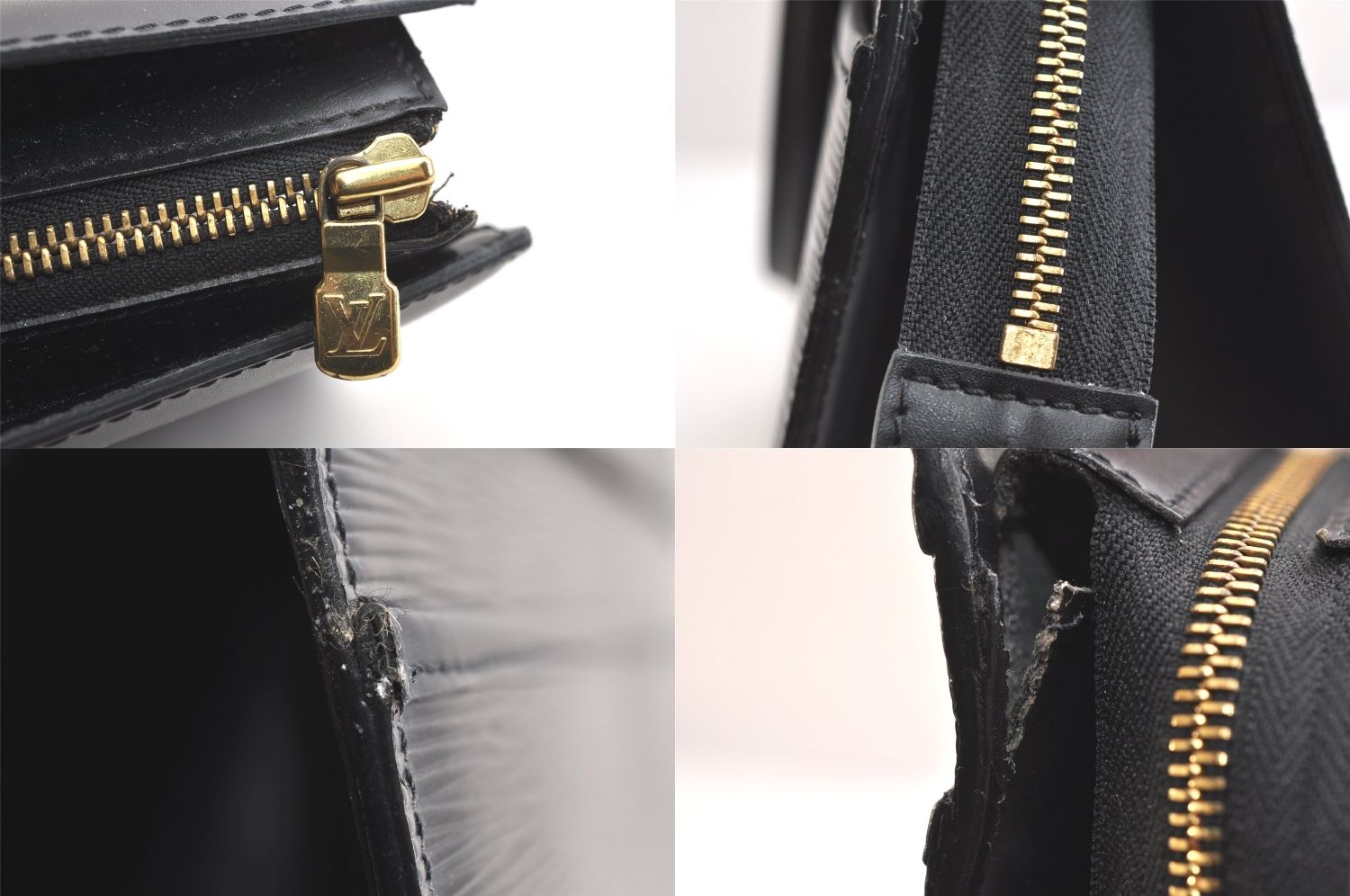 ルイヴィトン リヴィエラ ビジネスバッグ エピ レザー A4収納 ブラック