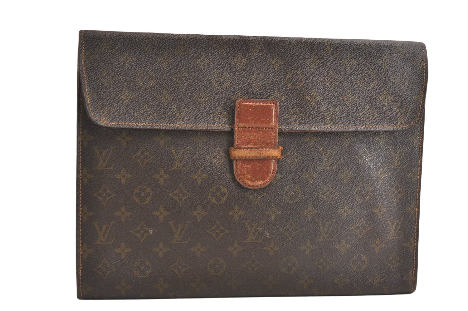 LOUIS VUITTON ルイヴィトン モノグラム ポッシュ ミニストル 書類 