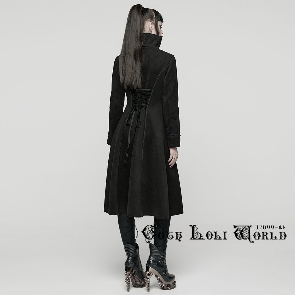 ゴスロリワールド WY-1817ECF-BK パンク ロック ファッション