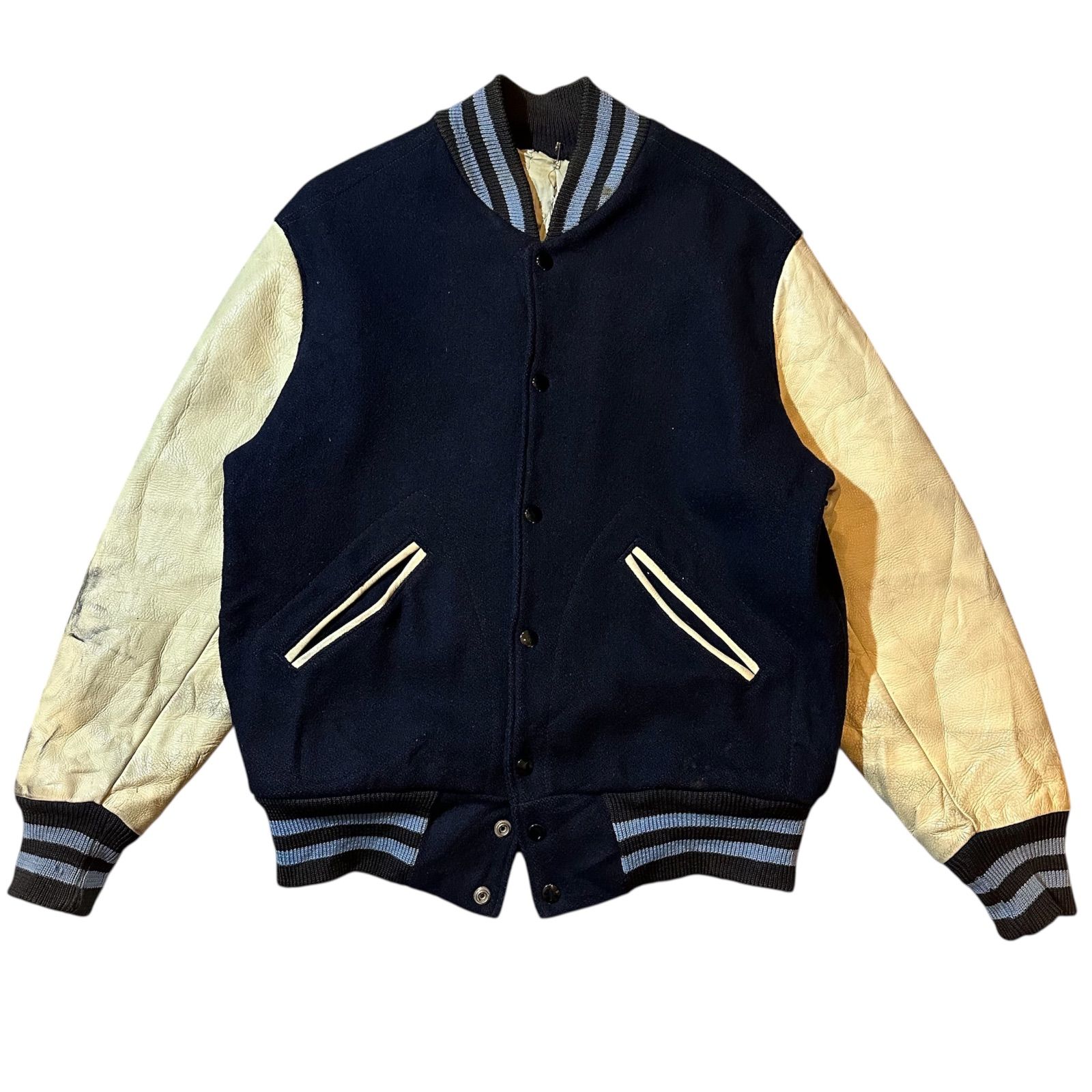 60s stadium jacket two tone color / 〜60年代 スタジアムジャケット 