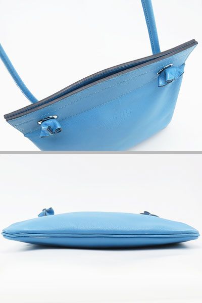 エルメス　アリーヌ　ブルー　青　GM エルメス アリーヌ ミニ ヴォースイフト ブルーフリーダxミコノス