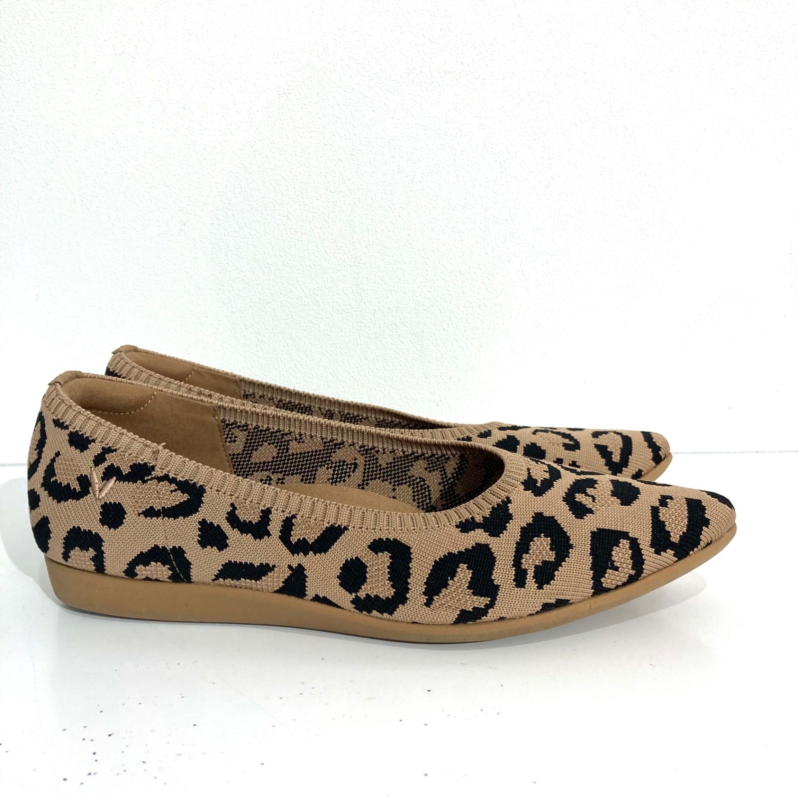 ViVaia ヴィヴァイア ヒョウ柄 フラットパンプス ニット 軽量 サイズ