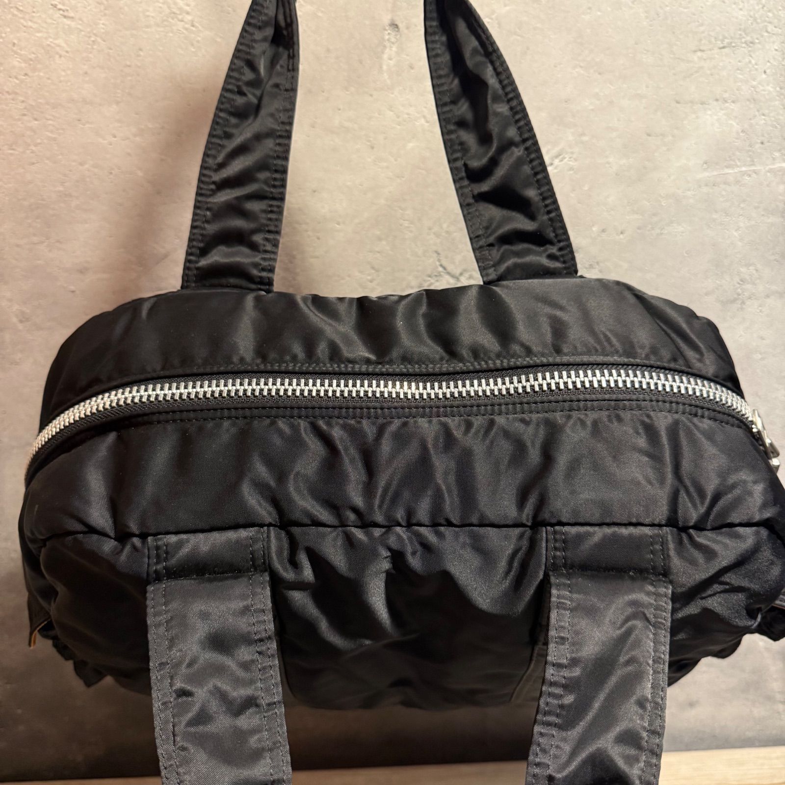 超美品　PORTER　タンカー　2way　ダッフルバッグ　ボストンバッグ　M　黒 PORTER タンカー 2way ボストンバッグ 黒 M 吉田カバン ポーター
