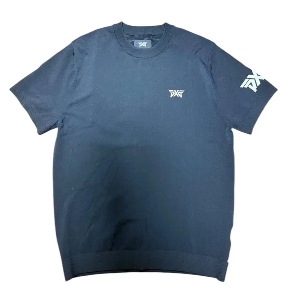 正規品 PXG メンズ ゴルフウェア ゴルフ衣類 半袖ニット Tシャツ 100