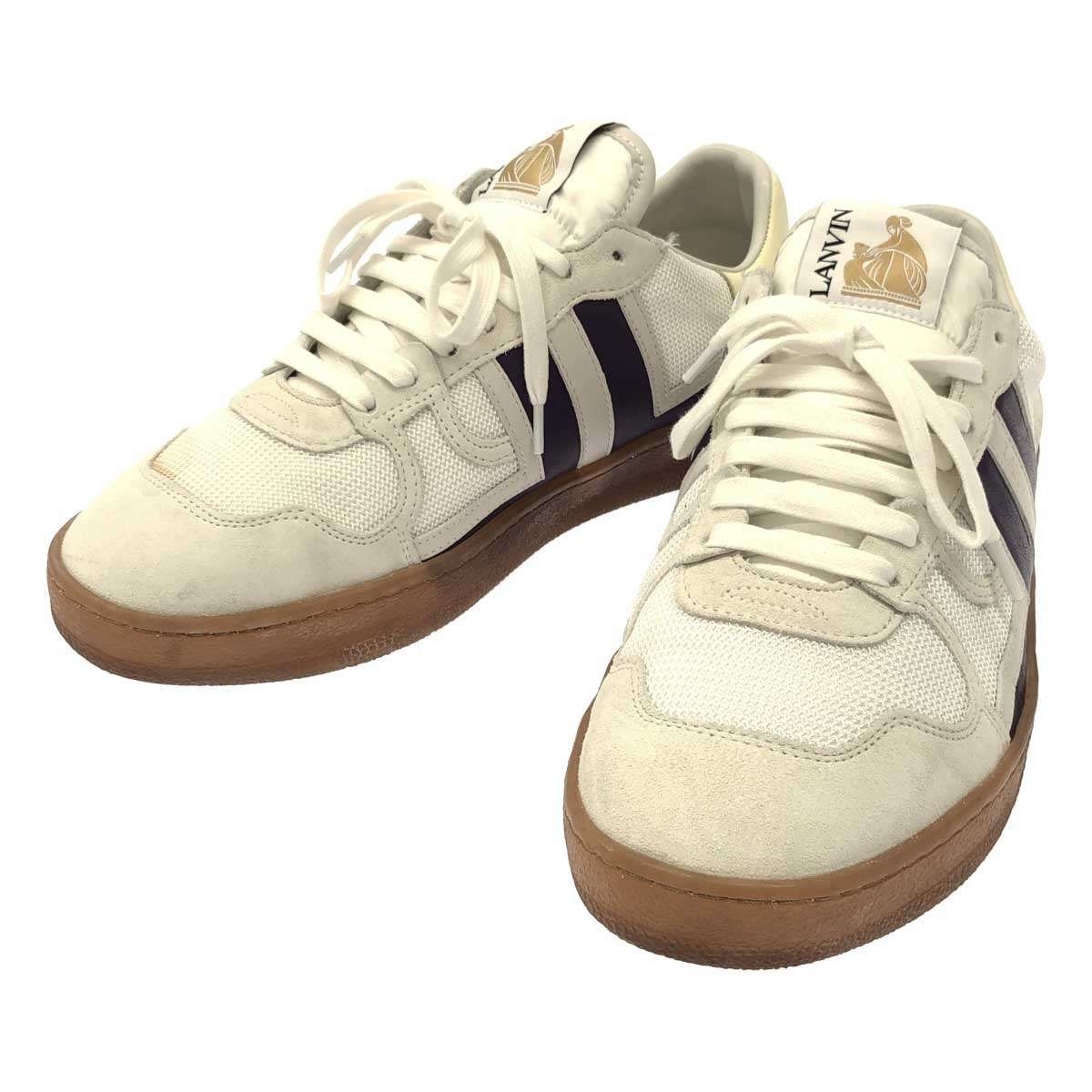 LANVIN ランバン Clay Sneakers ローカットスニーカー ホワイト 41 