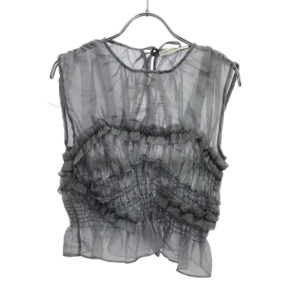 CECILIE BAHNSEN セシリーバンセン 25SS UPHI TOP ノースリーブ