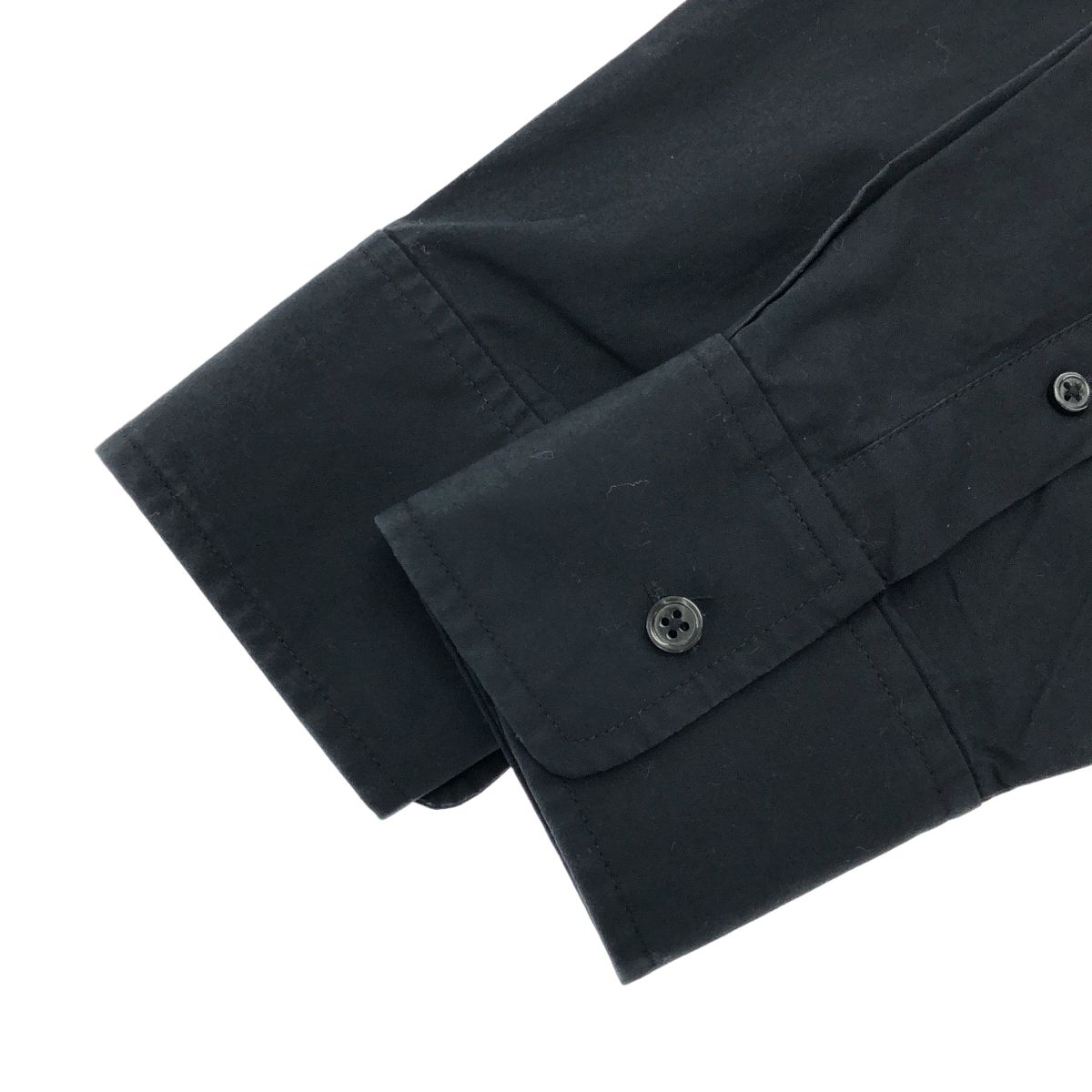 ALEXANDER WANG.T アレキサンダーワン. ティー オーガニックコットンワイドシャツ 4WC2241482 ブラック XS ALEXANDER WANG.T アレキサンダーワン. ティー オーガニックコットン