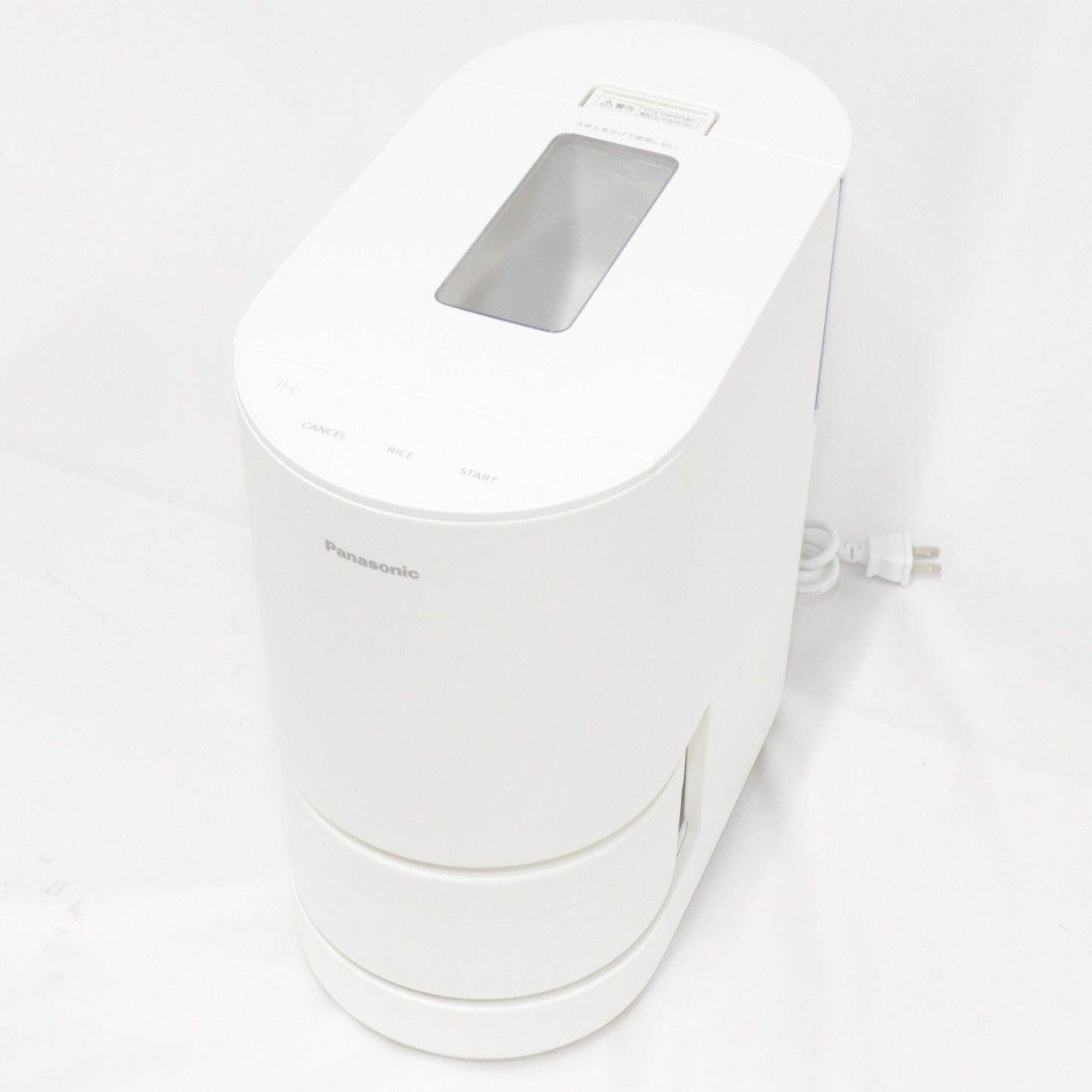 中古 [2.0合]パナソニック 自動計量IH炊飯器 SR-AX1 sr-ax1-w 【可(C