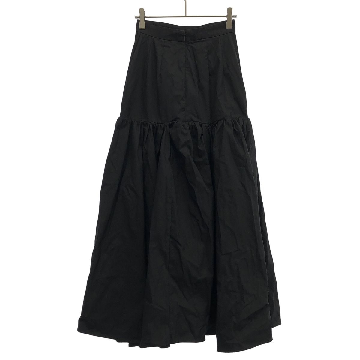 CLANE 24AW ボリュームギャザースカート ブラック サイズ1 CLANE クラネ 24AW VOLUME GATHER SKIRT ボリュームギャザースカート