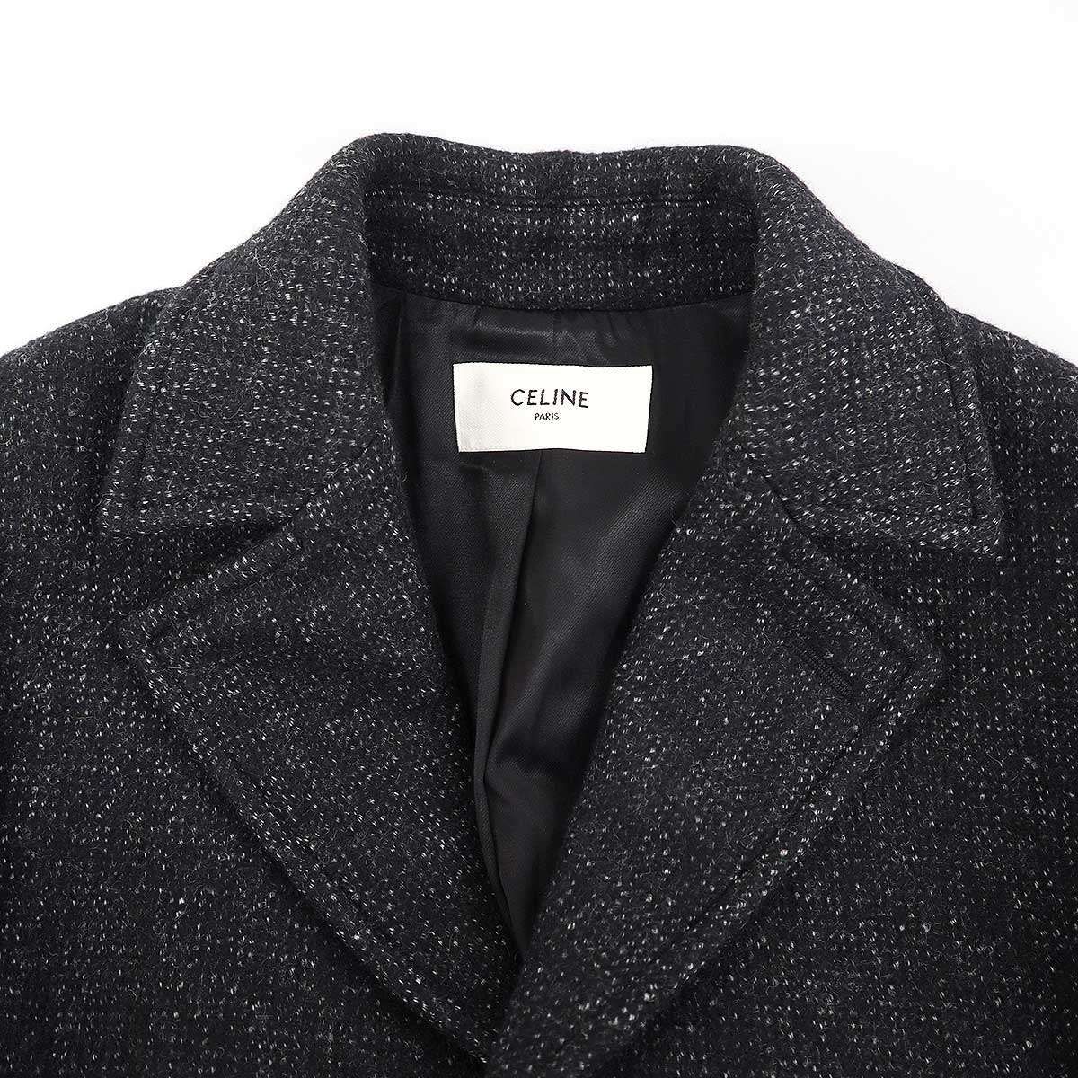 CELINE セリーヌ ベルテッドウールチェスターコート 2M216511F 