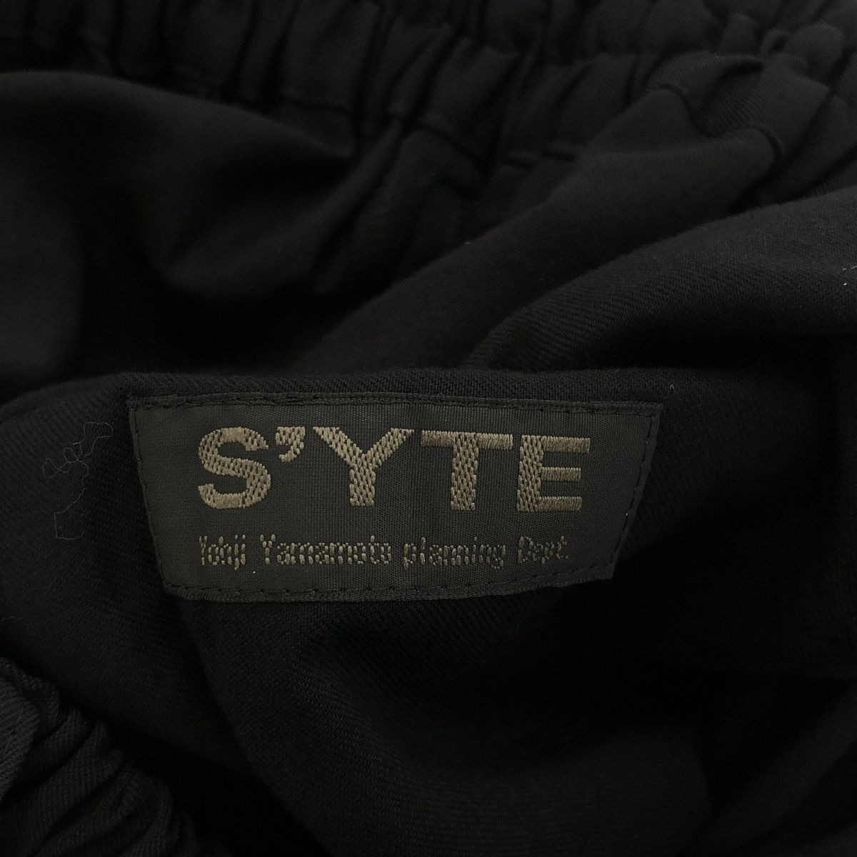 s'yte by Yohji Yamamoto サイト バイ ヨウジヤマモト 24SS WASHER