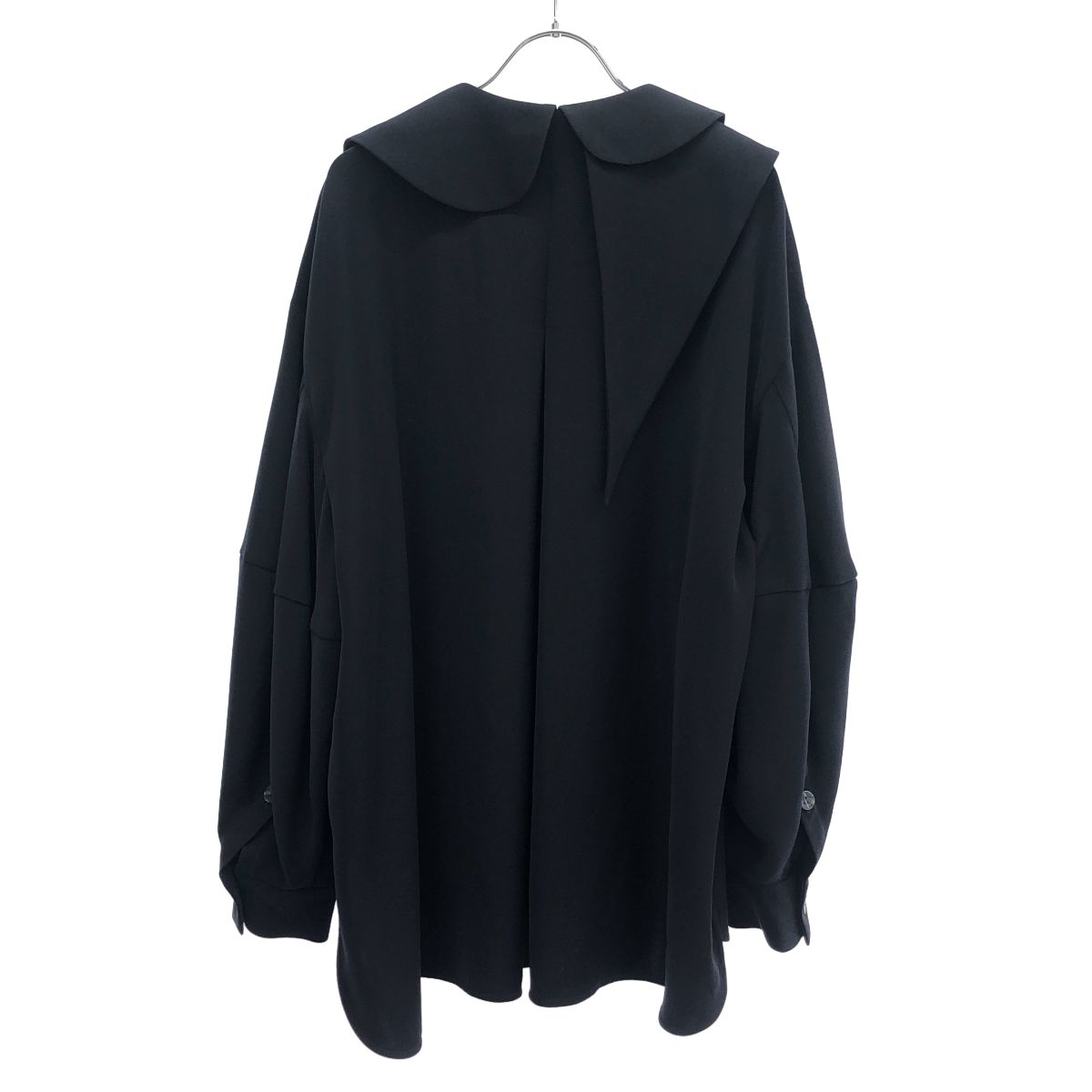 ENFOLD エンフォルド 24SS ASYMMETRY COLLAR BLOUSE アシンメトリー
