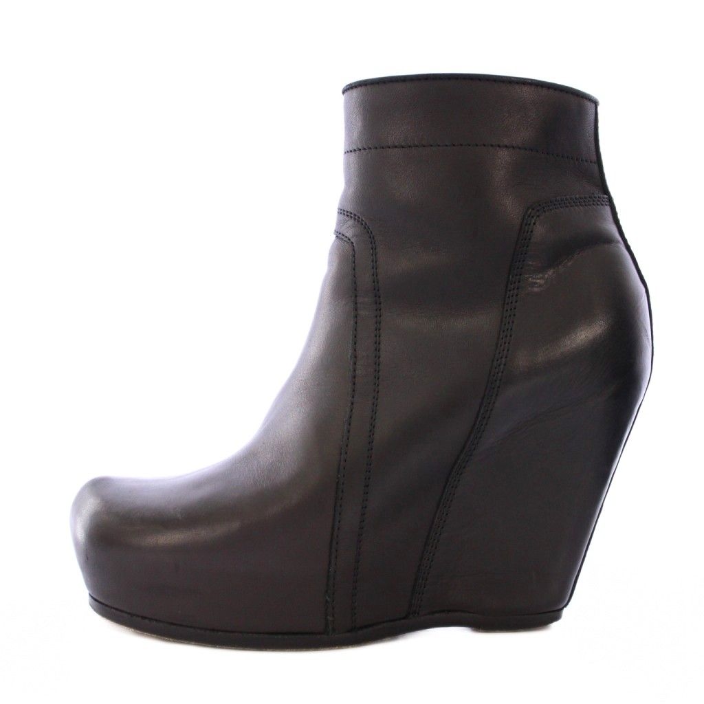 リックオウエンス Rick Owens WEDGE SOLE BOOTS ウェッジソールブーツ
