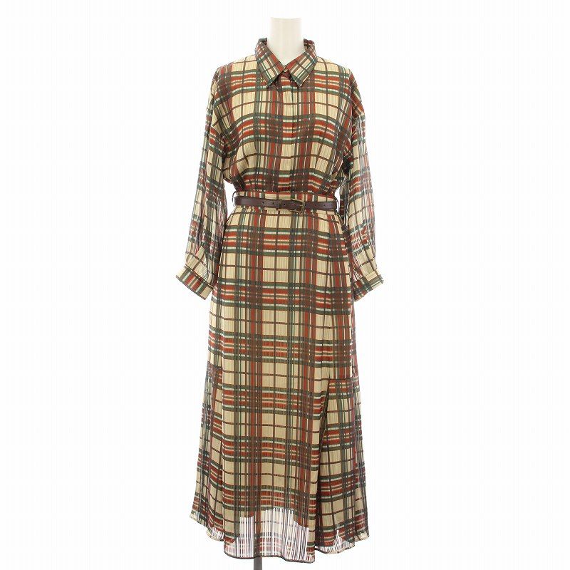 アメリヴィンテージ Ameri VINTAGE チェックマーメイドドレス CHECK